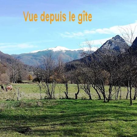 Grange En Pierres. Grand Jardin Et Belle Vue Villa Saurat Eksteriør billede